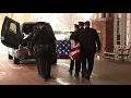 John Dingell s casket put into hearse