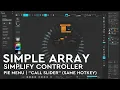 Simple Array - Basic Workflow