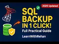 SQL Database Backup Kaise Le Full Practical Guide 1-Click Backup Method Explained