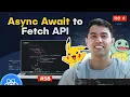 Data Fetching in React Using Async Await Try Catch to Fetch Pokemon API