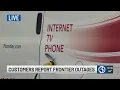 Customers report Frontier outages