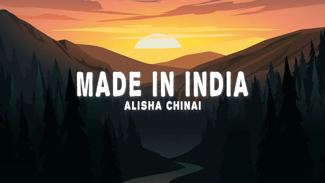 Alisha Chinai - Made in India (Lyrics) Alisha Chinai - Made in India (Lyrics)