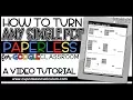 How to Turn Any PDF Paperless for Google Classroom