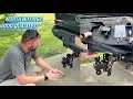 Adjustable Trailer Hitch - Drop Hitch Fits 2-Inch Receiver