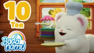 Learn Numbers 1 To 10 Easy For Kids | Badanamu | Learning Songs For Kids ⭐