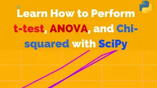 Learn how to perform hypothesis testing t-tests ANOVA and chi-squared tests using SciPy