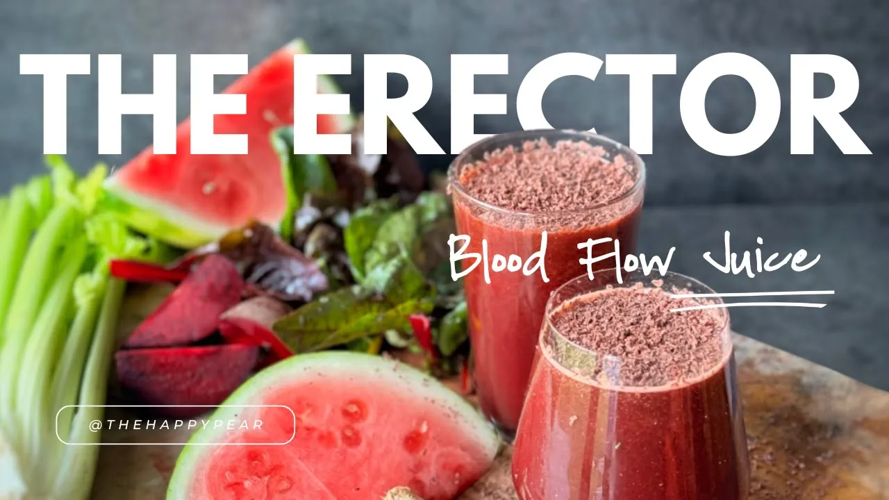 THE ERECTOR   Natural Viagra Blood Flow Juice