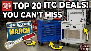 HUGE Harbor Freight ITC Deals in March Better Than Parking Lot Sale