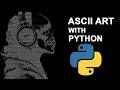 Convert image into ASCII Art using python 2 lines