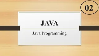 Java Tutorial 2 Java Programming 2021 HINDI