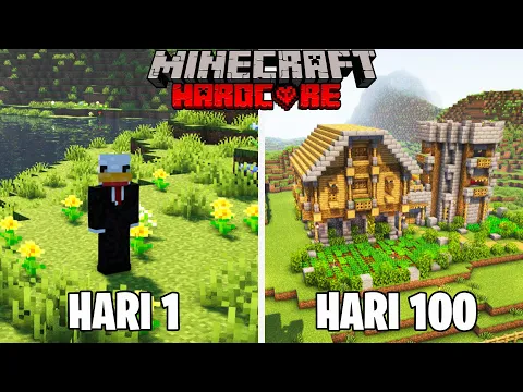 Download MP3 BERTAHAN HIDUP SELAMA 100 HARI DI MINECRAFT HARDCORE !