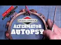 Diode testing what went wrong with the Briggs alternator from the free Craftsman riding mower