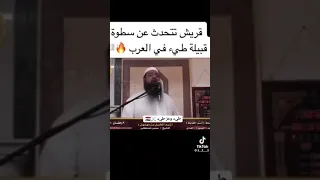 نبذه عن قبيلة طي وقوتها دندنها