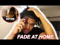 HOW TO CUT YOUR OWN HAIR Black Men s High Top Fade w Locs