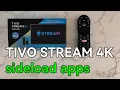 Sideload TIVO stream 4K install apps from USB otg