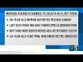 Woman found stabbed to death at Flint park after being reported missing