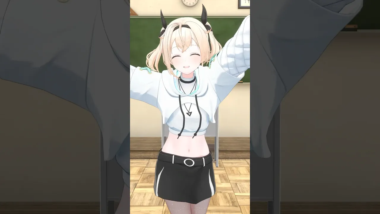 ごきげんな人のしかのこのこのこのこのここここ✌#shorts #dance #しかのこのこのここしたんたん #風真いろは