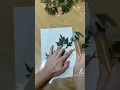 Let s transfer these pretty leaves onto paper