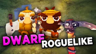 We Mined a Giant Cave to Defend Our Castle in this Roguelike