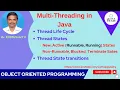 90 Thread life cycle - State Transitions of Thread in Java