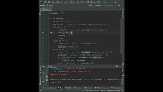 Grocery list program in Python