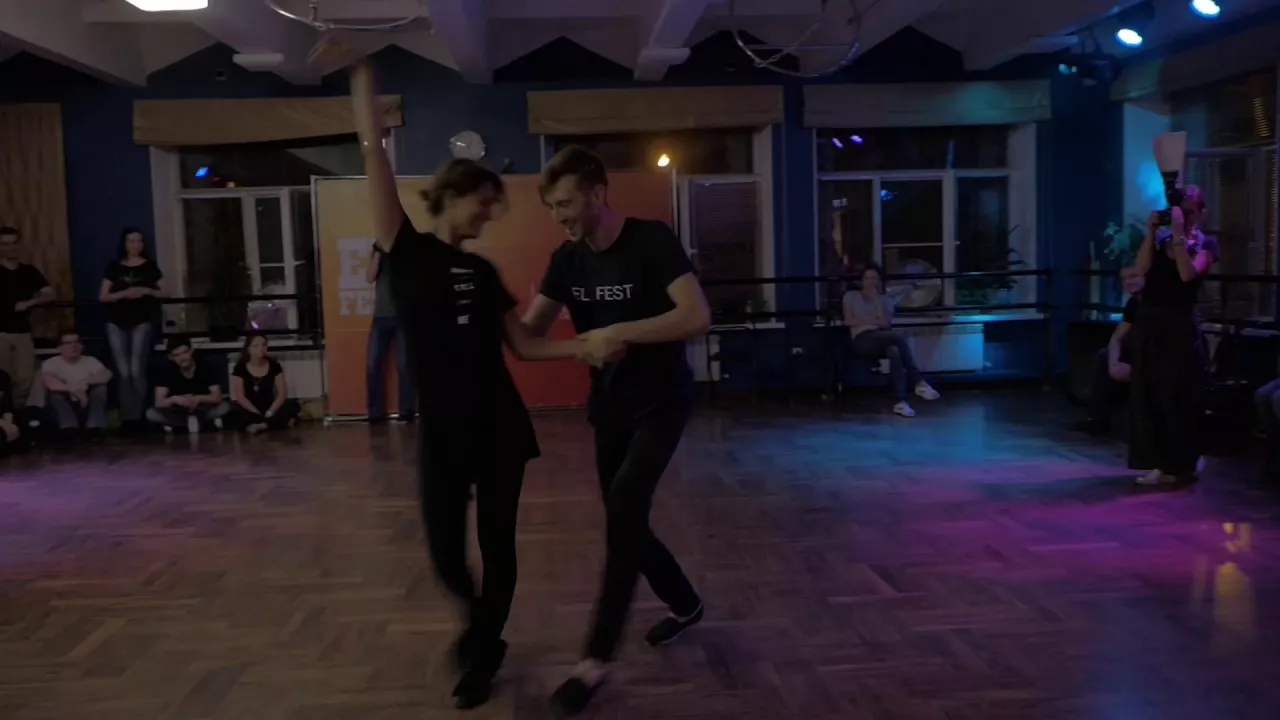 Jakub Jakoubek & Emeline Rochefeuille - WCS Improv - Kazan El Fest 2017