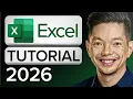 Excel Full Tutorial for Beginners 2026 Excel Full Course