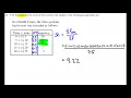 A2 - Find the mean and the interval that contains the median from a grouped frequency table
