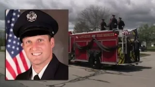 Funeral procession for Appleton firefighter killed in the line of duty