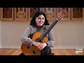Irina Kulikova plays Agustín Barrios Mangoré's "LA CATEDRAL: Preludio (Saudade)" on a Jose Ramirez