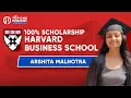 Download Lagu 100% Scholarship from Harvard Business School - Arshita Malhotra
