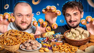 ПРОБУЕМ ВСЕ СКУФСКИЕ СЛАДОСТИ