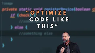 How to do performance optimization - Martin Fowler