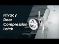 Marine Town Privacy Door Compression Latch