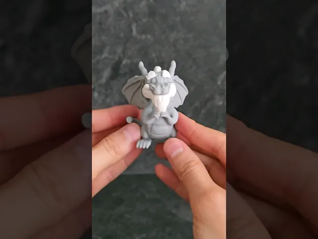 Mini Grandpa dragon + keychain video thumbnail