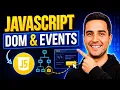 JavaScript DOM Tutorial 2026 DOM Manipulation Events for Beginners to Advanced