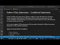 LECTURE NO 15 Introduction to If Statements Conditional Logic