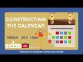 Constructing the Calendar - ECISD Live Muri and Guests