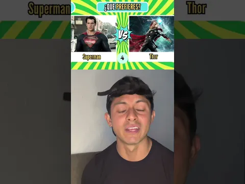 Que superhéroe prefieres?