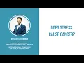 Stress - the indirect cause of Cancer