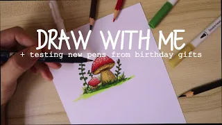 Download Draw with me | Testing new pens from my birthday gifts MP3