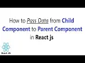 How to Pass Data from Child Component to Parent Component in React JS Set Value in the useState