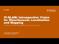 IV-SLAM CoRL2020