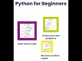 Python for Beginners in easy steps - interactive course NEW