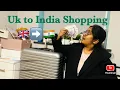 Lagu India🇮🇳 కి వెళ్లేముందు Shopping from Uk🇬🇧 ||shoppingvlog|| Londonvlog ||Teluguvlogs