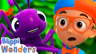 Blippi's Ant Life 🐜 Blippi Spends The Day with an Insect 🌟 BRAND NEW Blippi Cartoons
