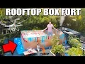 Lagu 24 HOUR ROOFTOP BOX FORT SURVIVAL CHALLENGE!! 📦