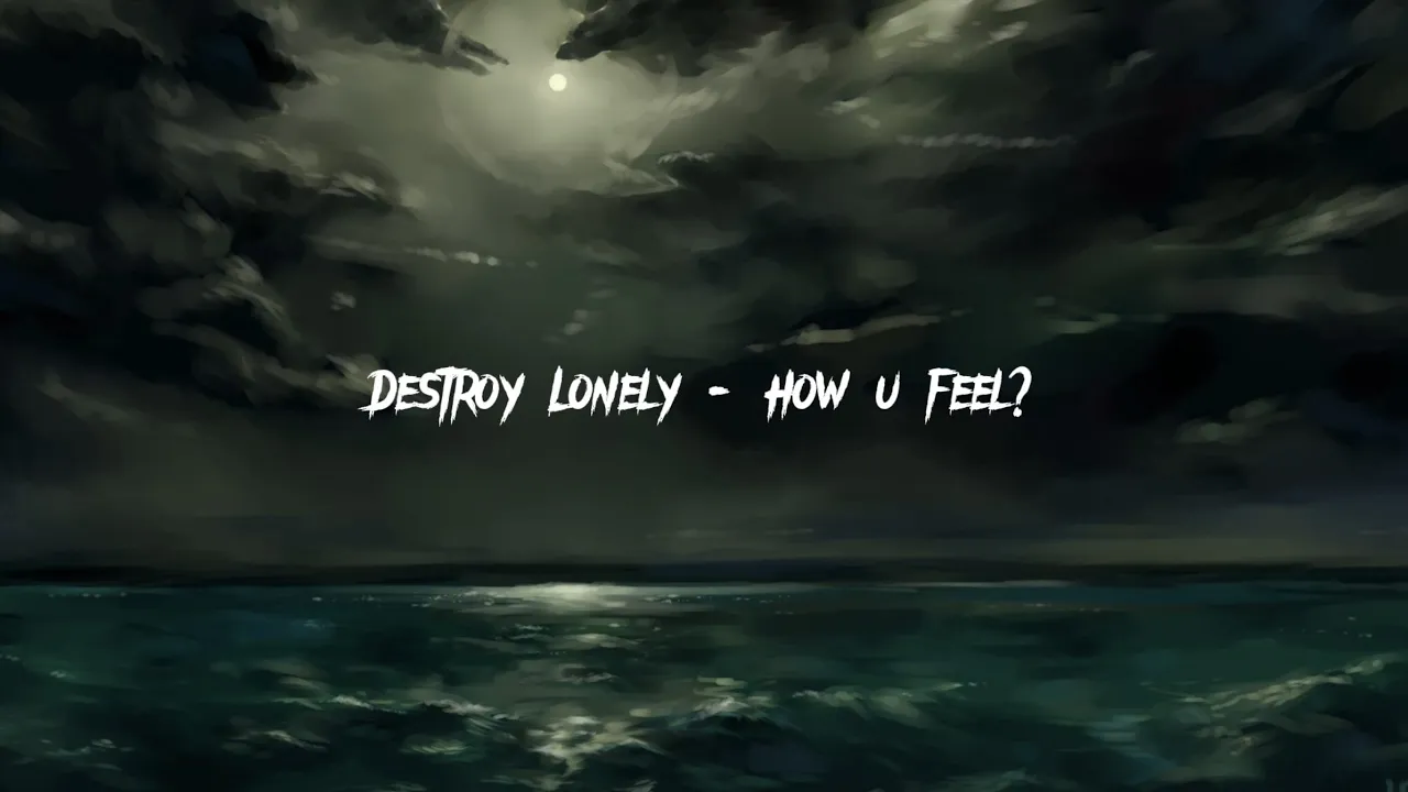 Destroy Lonely - how u feel? (Lyrics)