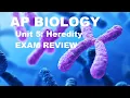 AP Biology - Unit 5 Comprehensive Review