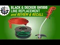 Black Decker Trimmer Line Replacement Review and Recall